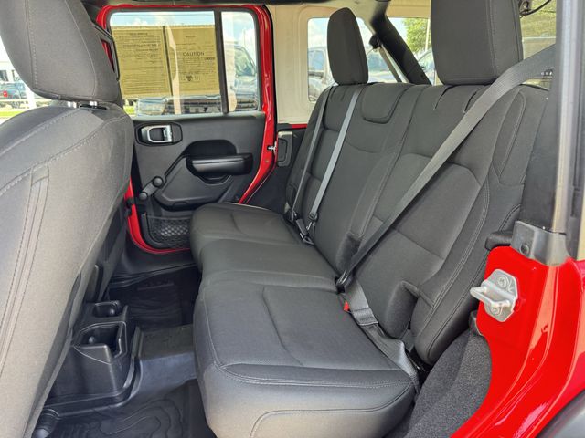 2019 Jeep Wrangler Unlimited Sport Red at Big Star Chrysler Jeep Dodge Ram 