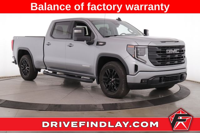 Silver 2024 GMC Sierra 1500 Pickup Truck Four-Wheel Drive Automatic