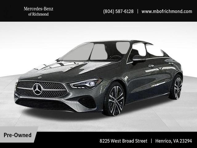 Mountain Gray Metallic 2026 Mercedes-Benz CLA 250 4MATIC Coupe All-Wheel Drive 8-Speed Dual Clutch