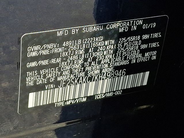 2019 Subaru Forester Sport Blue at Rafferty Subaru