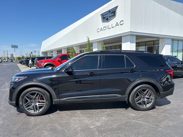 Black Metallic 2025 Ford Explorer ST-Line RWD SUV / Crossover Rear-Wheel Drive Automatic