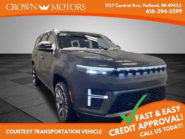 Baltic Gray Metallic Clearcoat 2026 Jeep Grand Wagoneer SUV / Crossover Four-Wheel Drive 8-Speed Automatic