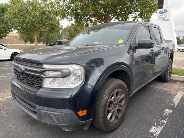 Blue Metallic 2023 Ford Maverick XLT SuperCrew FWD Pickup Truck Front-Wheel Drive 8-Speed Automatic