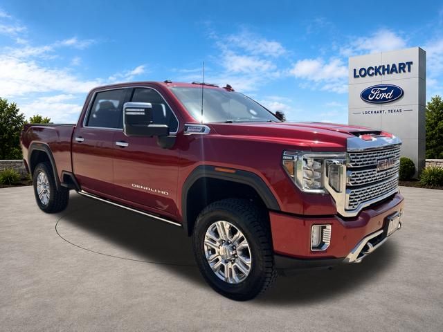 Cayenne Red Tintcoat 2021 GMC Sierra 2500HD Pickup Truck Four-Wheel Drive Automatic