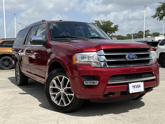 2016 Ford Expedition EL King Ranch Red at Tom Peacock Cadillac