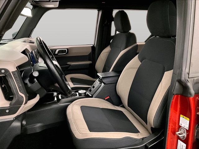 2022 Ford Bronco Big Bend Red at Klick Lewis Buick Chevrolet