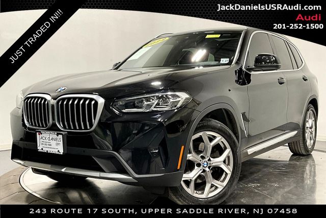 Black Sapphire Metallic 2022 BMW X3 xDrive30i AWD SUV / Crossover All-Wheel Drive 8-Speed Automatic