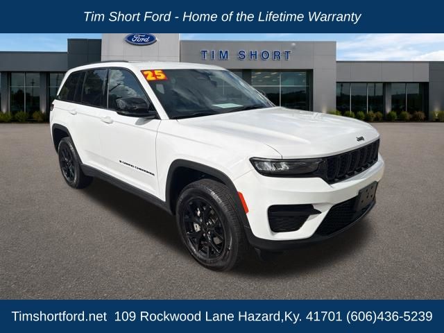 Bright White Clearcoat 2025 Jeep Grand Cherokee SUV / Crossover Four-Wheel Drive 8-Speed Automatic