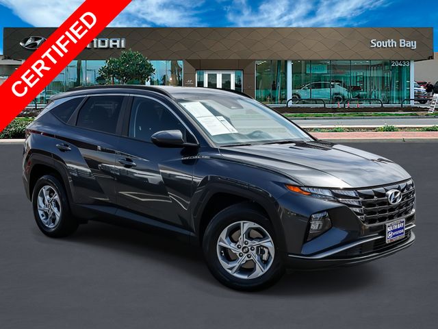 Dark Gray Metallic 2024 Hyundai Tucson SUV / Crossover All-Wheel Drive 8-Speed Automatic