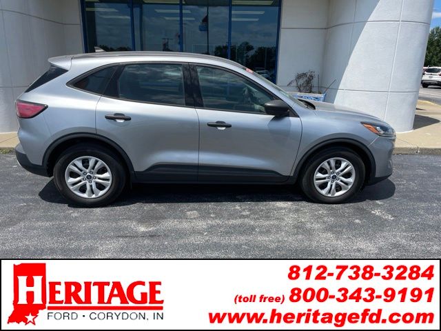 Silver Metallic 2021 Ford Escape SUV / Crossover Front-Wheel Drive 8-Speed Automatic