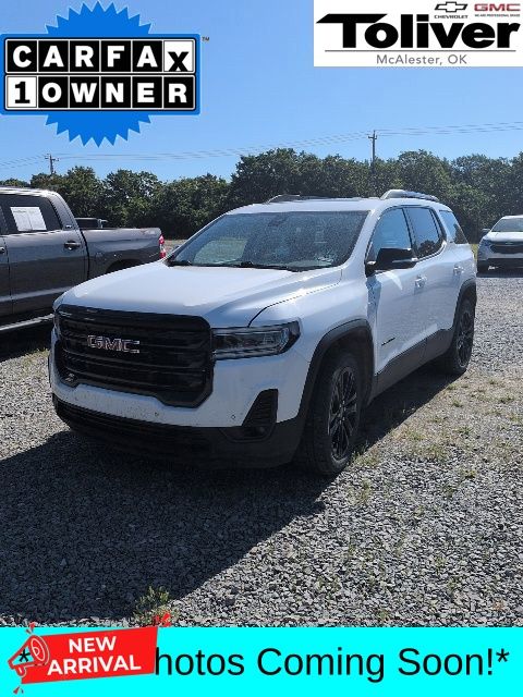 Summit White 2022 GMC Acadia SUV / Crossover Four-Wheel Drive 9-Speed Automatic