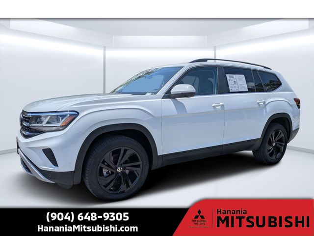 White 2023 Volkswagen Atlas SUV / Crossover All-Wheel Drive 8-Speed Automatic