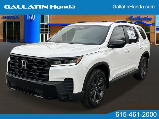 Platinum White Pearl 2026 Honda Pilot SUV / Crossover Front-Wheel Drive Automatic