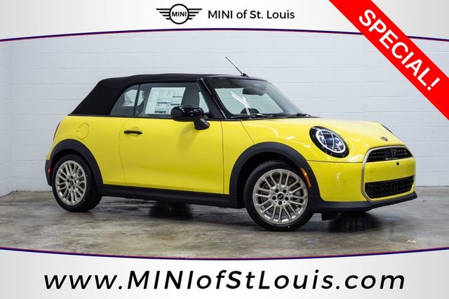 Sunny Side Yellow 2026 MINI Cooper Convertible Front-Wheel Drive 7-Speed Automatic