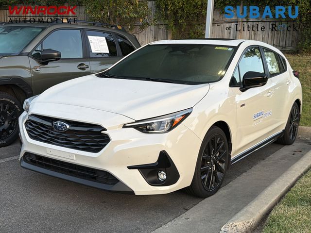 Crystal White Pearl 2026 Subaru Impreza Wagon All-Wheel Drive Continuously Variable Transmission