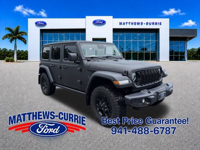Mojito Clearcoat 2025 Jeep Wrangler SUV / Crossover Four-Wheel Drive 6-Speed Manual