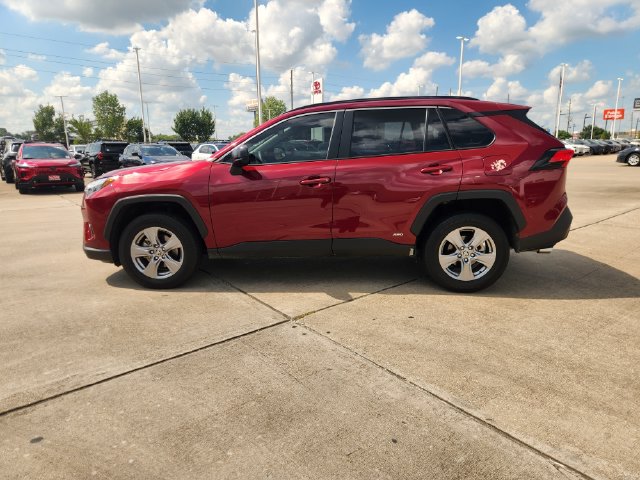 2025 Toyota RAV4 Hybrid LE Red at Classic Elite Chevrolet Sugar Land