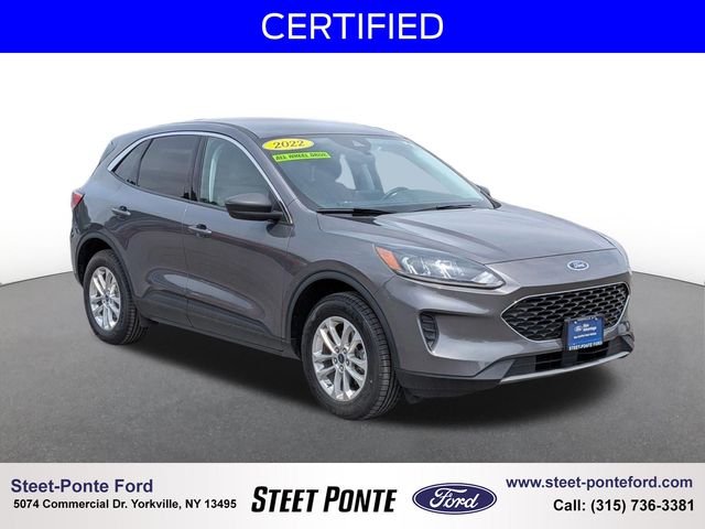 Gray Metallic 2022 Ford Escape SE AWD SUV / Crossover All-Wheel Drive 8-Speed Automatic