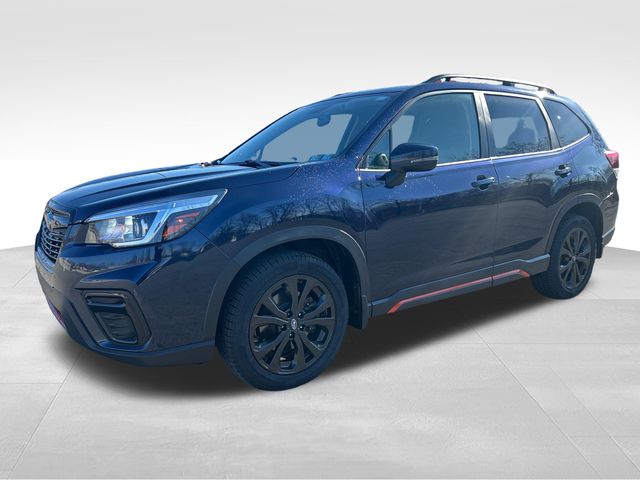 Dark Blue Pearl 2020 Subaru Forester 2.5i Sport AWD SUV / Crossover All-Wheel Drive Continuously Variable Transmission