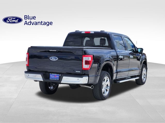 2023 Antimatter Blue Metallic Ford F-150 Lariat 4X4 Truck