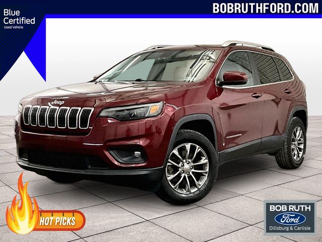 2019 Jeep Cherokee Latitude Plus Red at Auto Express Mitsubishi