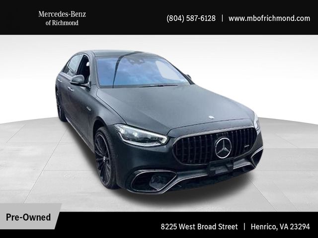 MANUFAKTUR Night Black Magno 2026 Mercedes-Benz S-Class AMG S 63 E Performance 4MATIC Sedan All-Wheel Drive 9-Speed Automatic