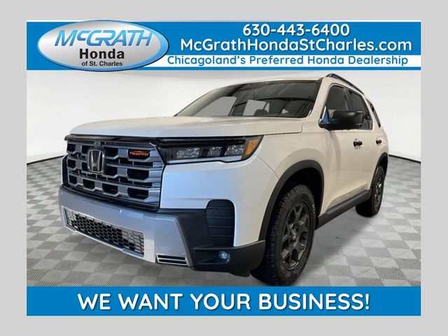 PLATINUM WHITE PEARL 2026 Honda Pilot SUV / Crossover All-Wheel Drive Automatic