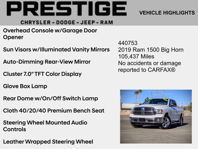 2019 Ram 1500 Classic Big Horn 6