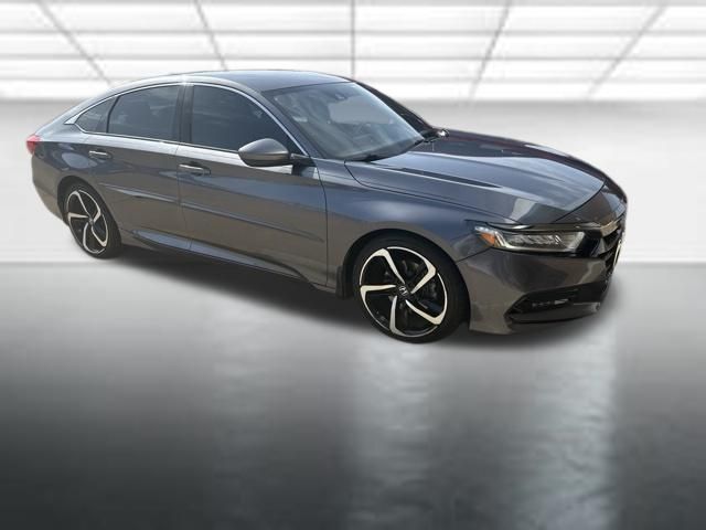 Gray (Modern Steel Metallic) 2020 Honda Accord Sedan Front-Wheel Drive Continuously Variable Transmission