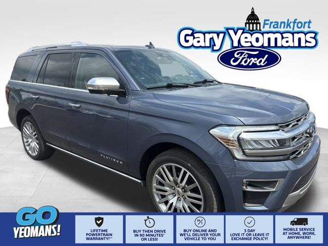 Infinite Blue Metallic Tinted Clearcoat 2023 Ford Expedition SUV / Crossover Four-Wheel Drive Automatic