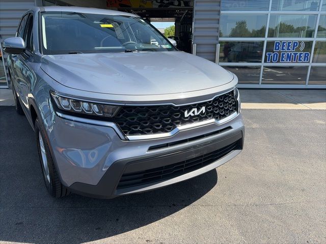 2023 Kia Sorento LX Silver at Rafferty Subaru