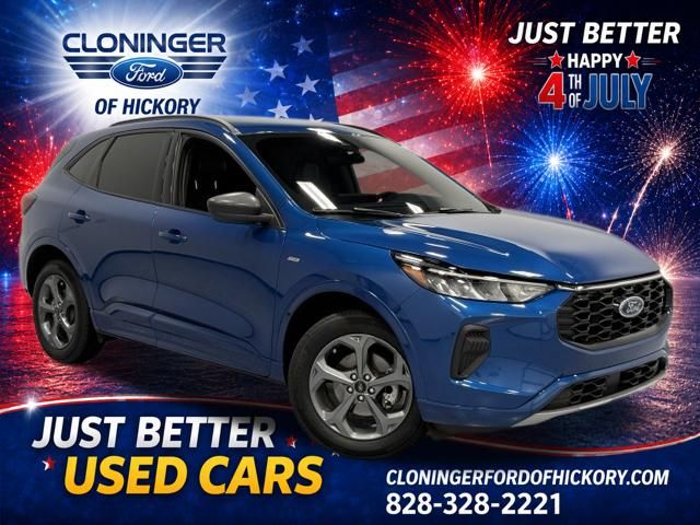 Blue Metallic 2023 Ford Escape SUV / Crossover All-Wheel Drive 8-Speed Automatic