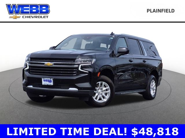 Black 2024 Chevrolet Suburban LT 4WD SUV / Crossover Four-Wheel Drive