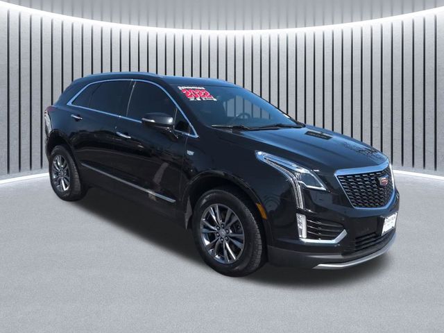 Stellar Black Metallic 2022 Cadillac XT5 Premium Luxury FWD SUV / Crossover Front-Wheel Drive 9-Speed Automatic