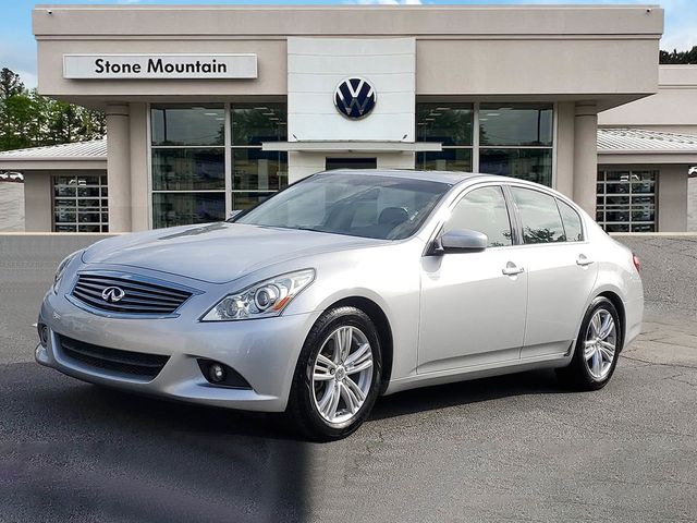 Gray (Liquid Platinum) 2013 INFINITI G37 Journey Sedan RWD Sedan Rear-Wheel Drive 7-Speed Automatic