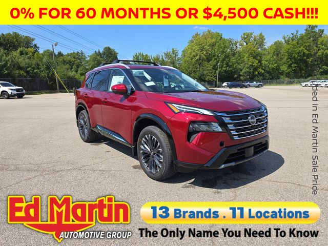 Red (Scarlet) 2026 Nissan Rogue SUV / Crossover All-Wheel Drive Continuously Variable Transmission