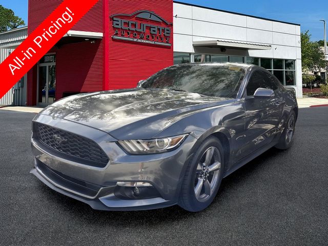 Gray (Magnetic) 2016 Ford Mustang Coupe Rear-Wheel Drive 6-Speed Automatic