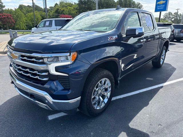 Northsky Blue Metallic 2023 Chevrolet Silverado 1500 Pickup Truck Four-Wheel Drive Automatic