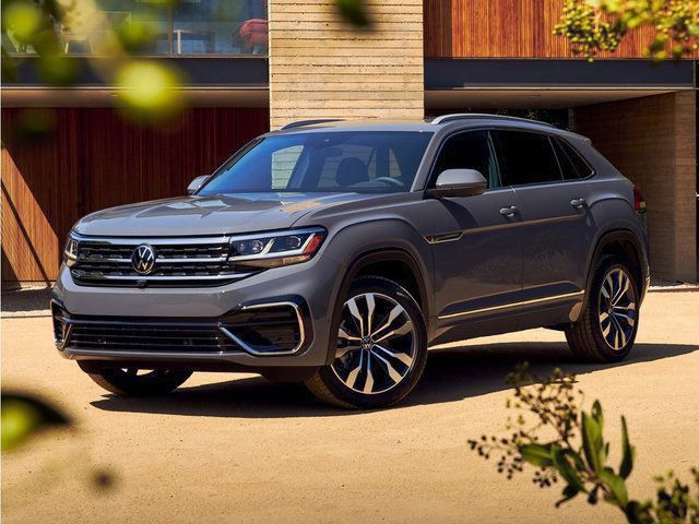Tourmaline Blue Metallic 2021 Volkswagen Atlas Cross Sport SUV / Crossover All-Wheel Drive 8-Speed Automatic