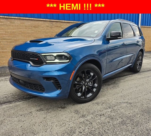 Blue (Frostbite Pearlcoat) 2024 Dodge Durango SUV / Crossover All-Wheel Drive 8-Speed Automatic
