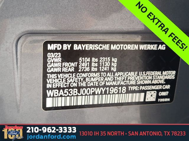 Used Car 2023 Bmw 5 Series  540i For Sale Under $50,000 In San Antonio, Texas