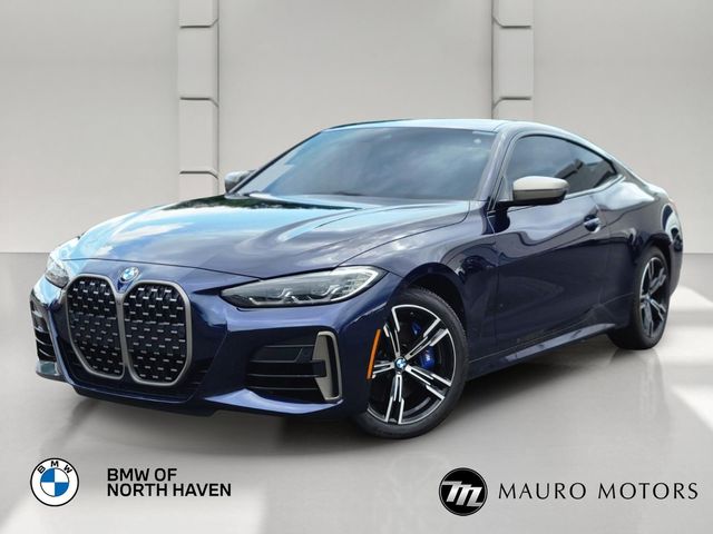 Tanzanite Blue II Metallic 2024 BMW 4 Series Coupe All-Wheel Drive 8-Speed Automatic