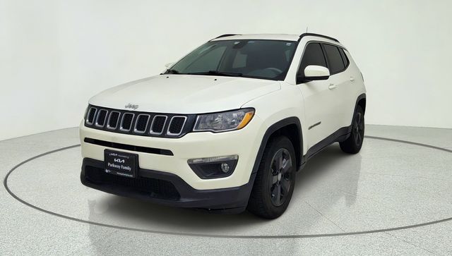 2021 Jeep Compass Latitude White at North Houston Mitsubishi