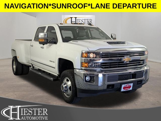 Summit White 2019 Chevrolet Silverado 3500HD Pickup Truck Four-Wheel Drive 6-Speed Automatic