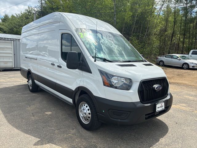 Oxford White 2024 Ford Transit Cargo 350 High Roof Extended LB AWD Van All-Wheel Drive