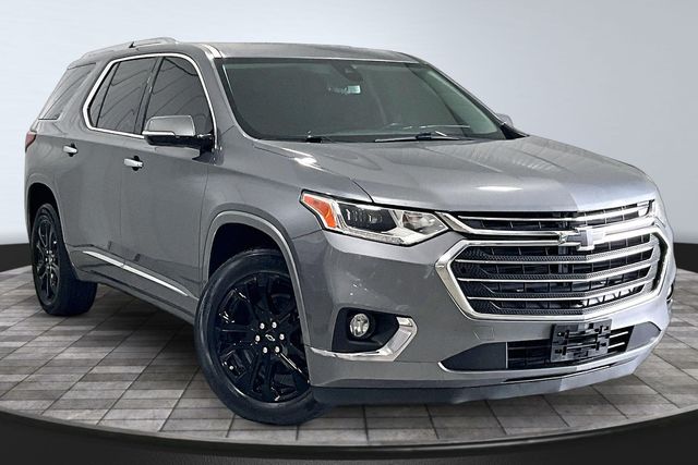 Gray (Satin Steel Metallic) 2019 Chevrolet Traverse Premier FWD SUV / Crossover Front-Wheel Drive 9-Speed Automatic