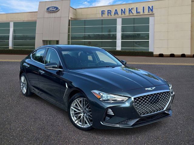 Black Forest Green 2021 Genesis G70 Sedan Rear-Wheel Drive 8-Speed Automatic