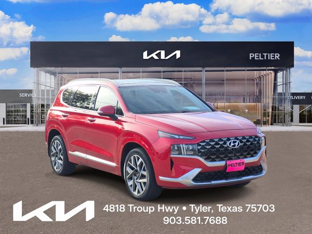 Calypso Red 2022 Hyundai Santa Fe SUV / Crossover Front-Wheel Drive Automatic