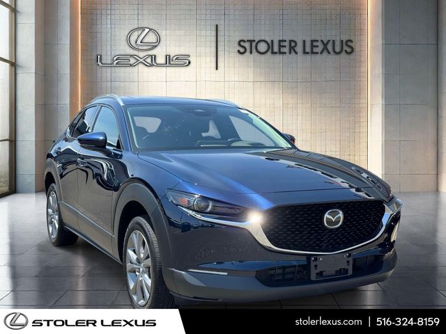 Deep Crystal Blue Mica 2024 Mazda CX-30 2.5 S Premium AWD SUV / Crossover All-Wheel Drive 6-Speed Automatic