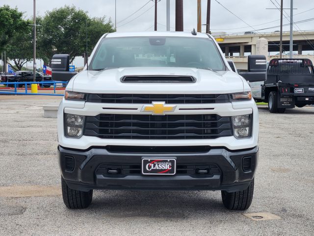 2024 Chevrolet Silverado 2500HD Custom White at Classic Elite Chevrolet Sugar Land